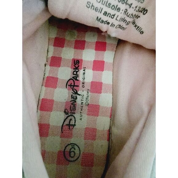 Disney Parks 9 Vintage Sneaker Women's Gray Pink‎ Flats Rhinestone 28 - Picture 7 of 9
